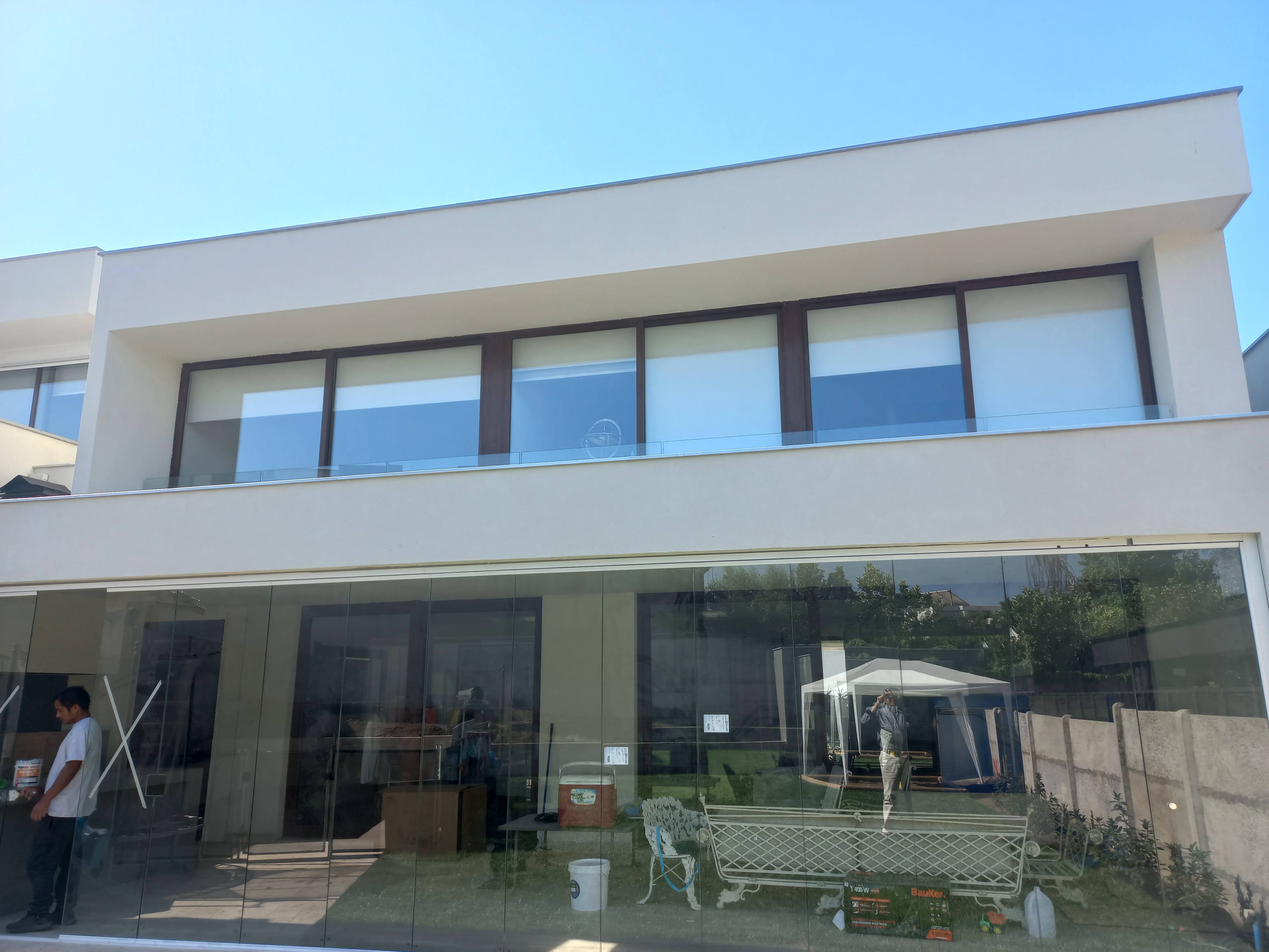 Terraza de Madera — Casa Las Flores