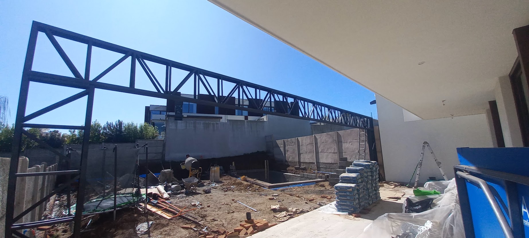 Proyecto Cobertura Patio — Casa Las Flores